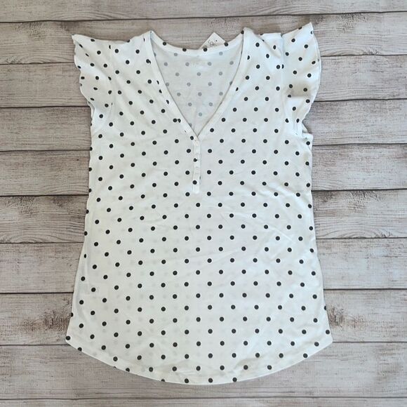 Loft Flutter Sleeve Tee - Picture 2 of 3